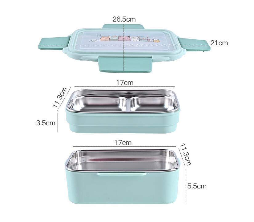 Buy Wholesale China Mini Triangle 2-layer Plastic Lunch Box And